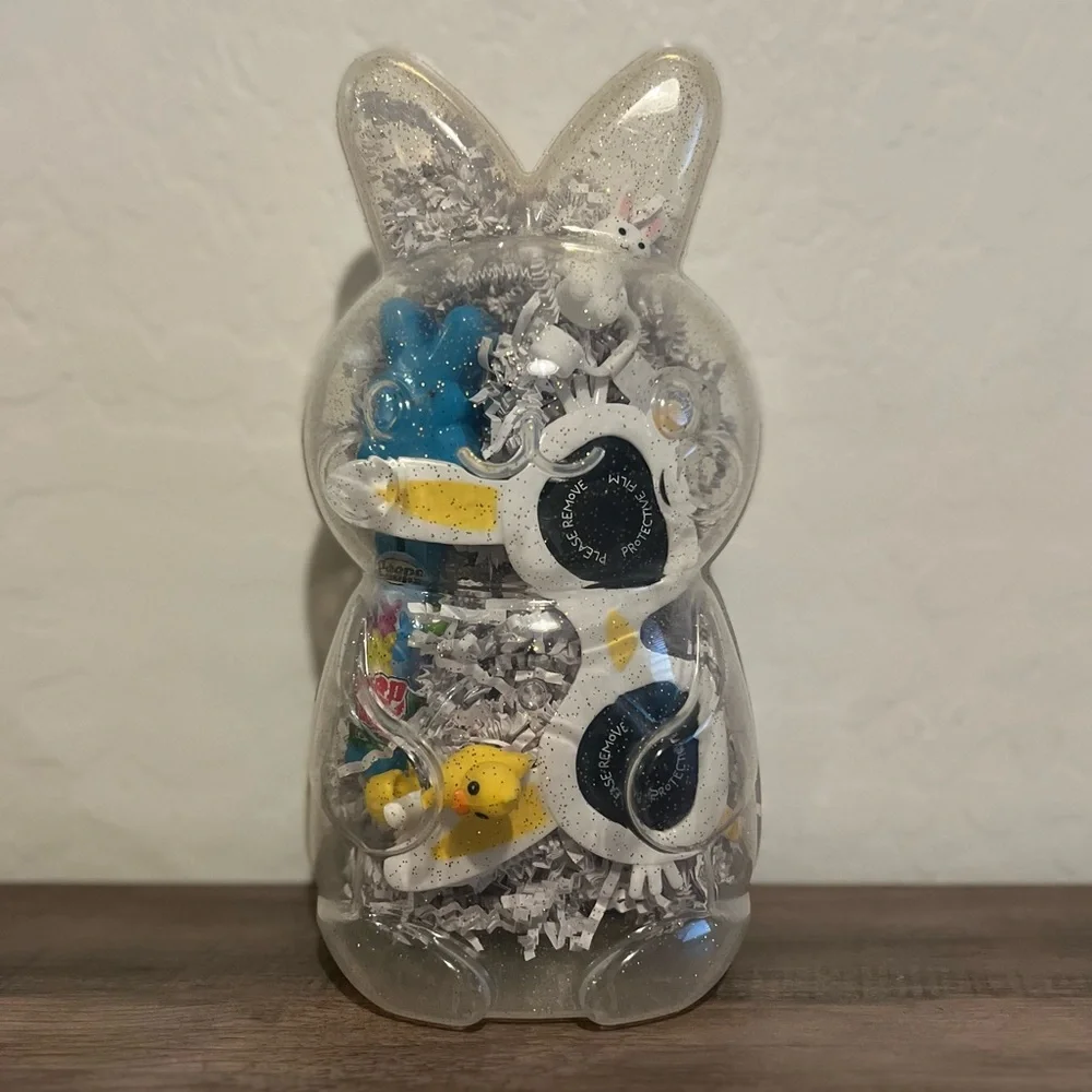 Target Bullseyes Playground Plastic Easter Bunny Storage Vessel - Pink